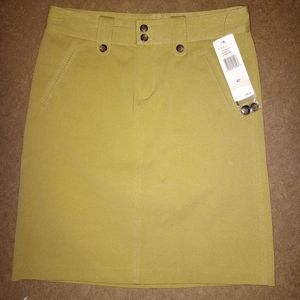 NWT! Women's Size 4P Ralph Lauren Safari Mini Skirt